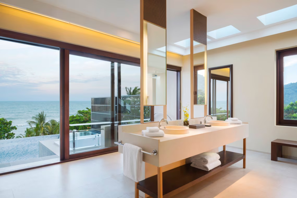 Двухместный люкс Vana Belle c 1 комнатой с видом на океан двуспальная кровать в Vana Belle, a Luxury Collection Resort, Koh Samui