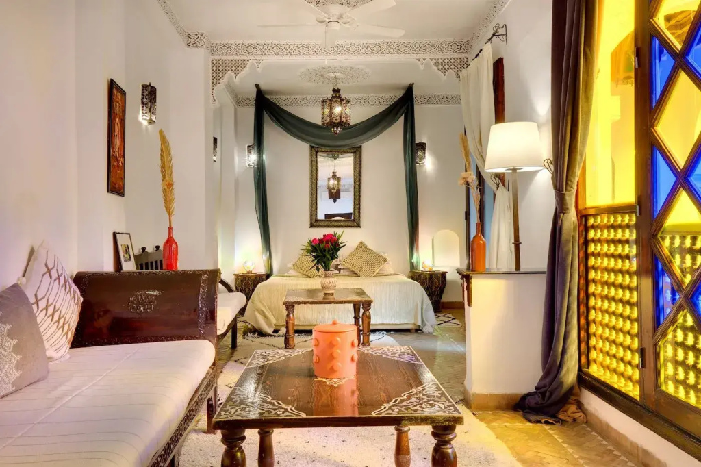 Riad Blanc Double Junior Suite (full double bed)