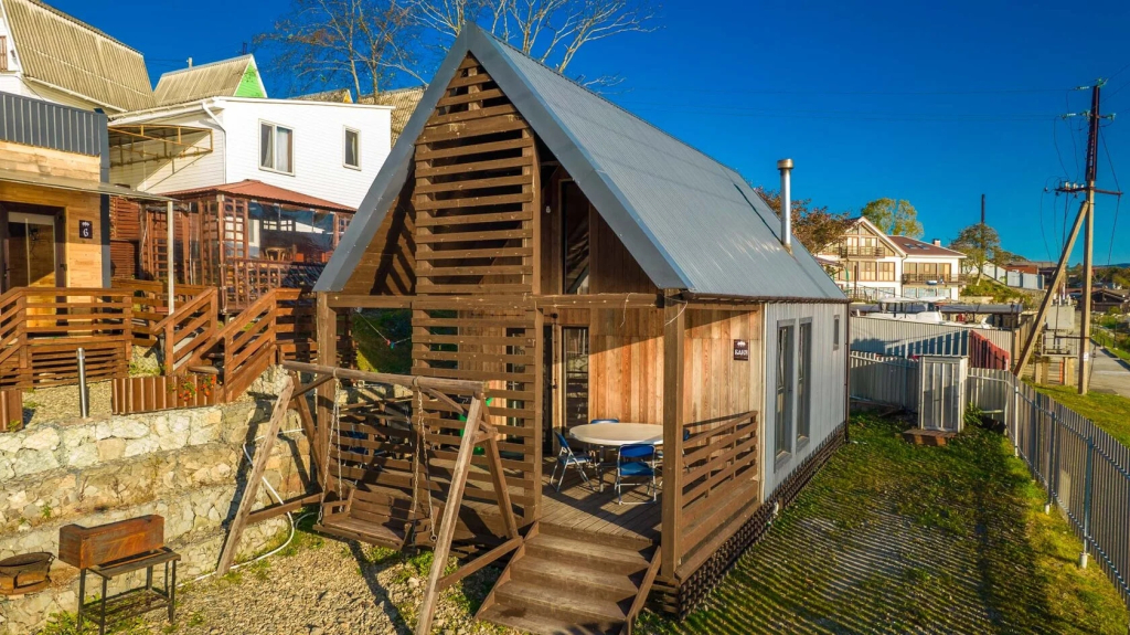 Коттедж Sauna Дуплекс с видом на море в Три богатыря
