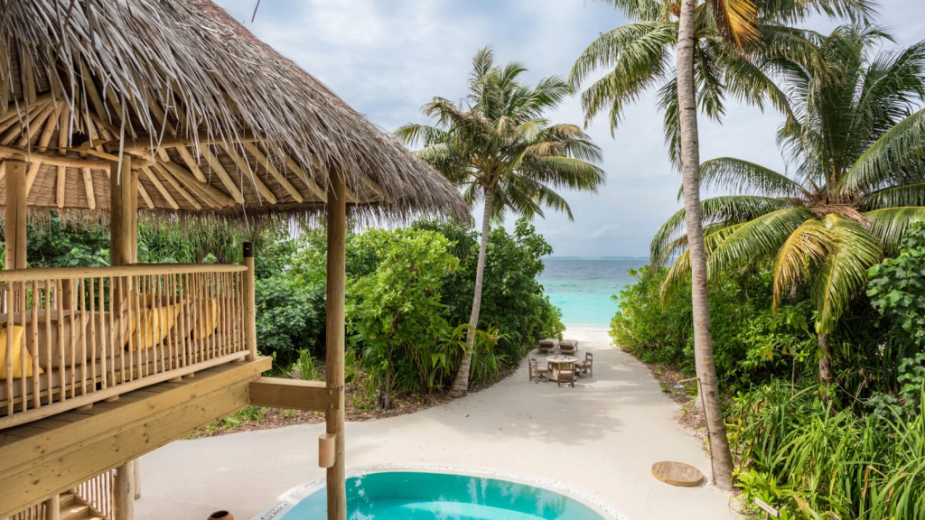 Residence with Pool Crusoe с 2 комнатами в Soneva Fushi