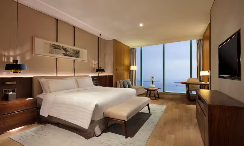 Premier Double room with sea view (full double bed)