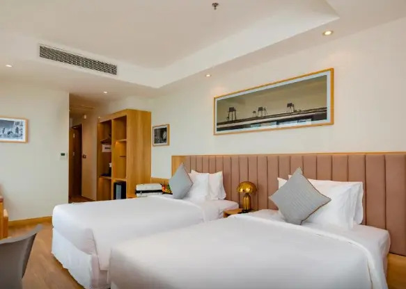 Двухместный номер Senior Deluxe с видом на город 2 отдельные кровати в Nagar Hotel Nha Trang