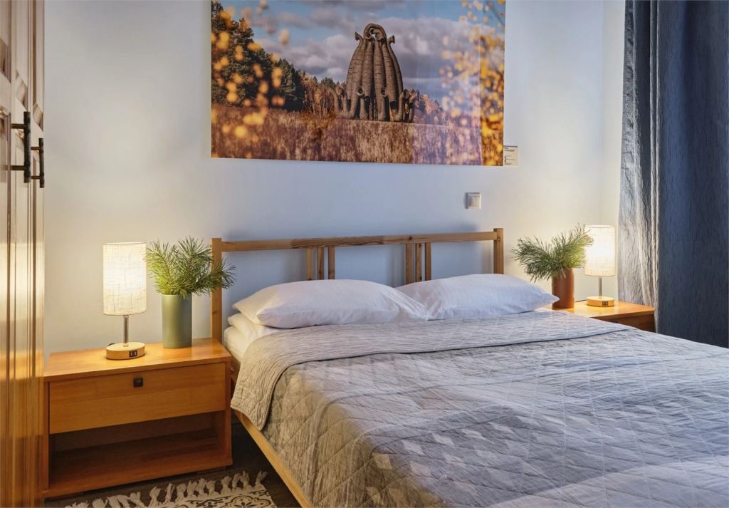 Двухместный номер Эконом двуспальная кровать в Сарай Сараев