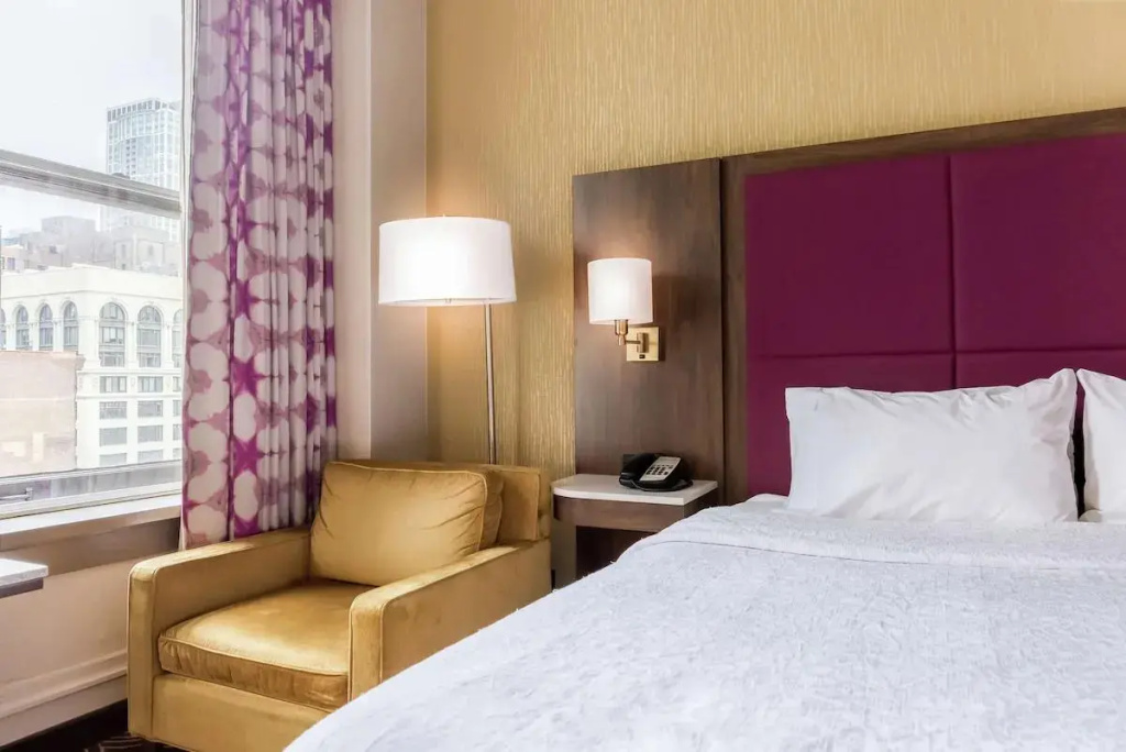 Hampton Inn Majestic Chicago Theatre District - Chambres