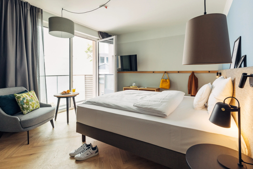 Barrier-free Double room (twin beds)