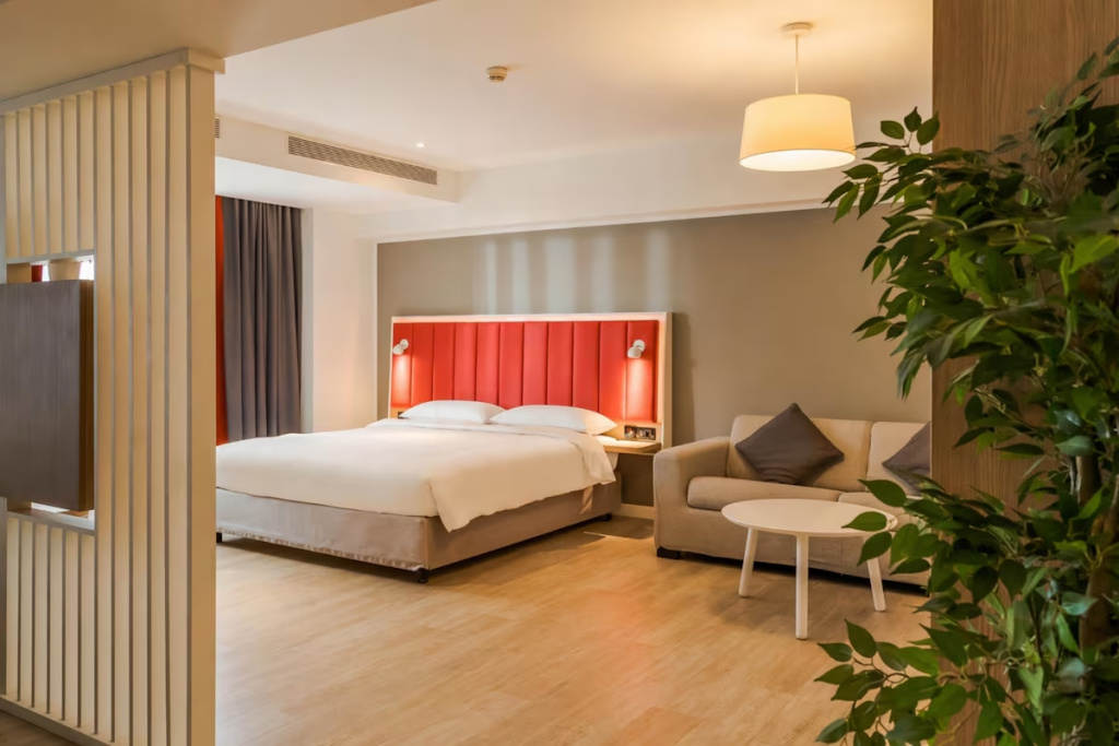 Double Studio Apartment with balcony (full double bed)