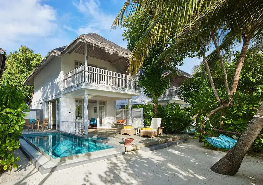 NH Maldives Kuda Rah Resort - Chambres