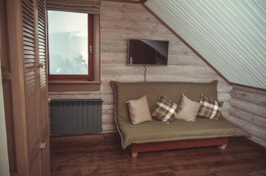 Двухместный люкс двуспальная кровать в Горки