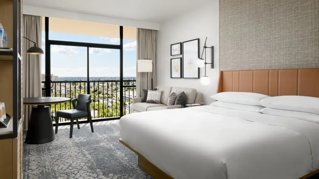 Sheraton Park Hotel at the Anaheim Resort - Chambres