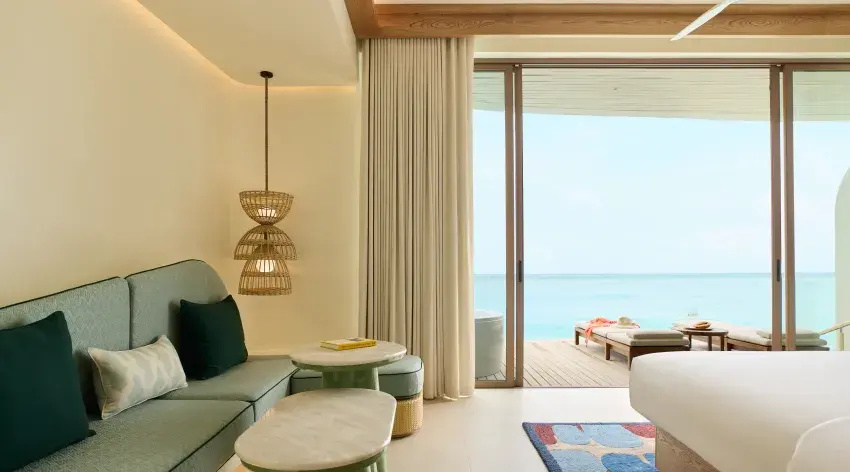 1 Bedroom Overwater with Jacuzzi Double Villa