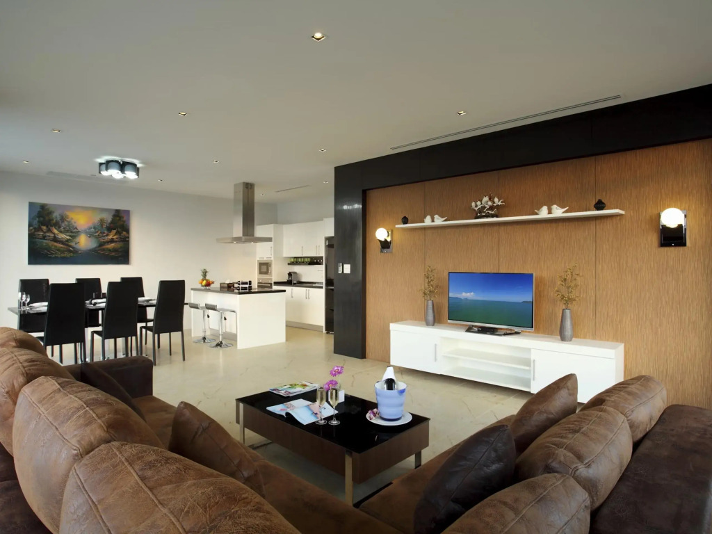 Pool Villa Modern с 3 спальнями с видом на море в Вилла Kata Sea View