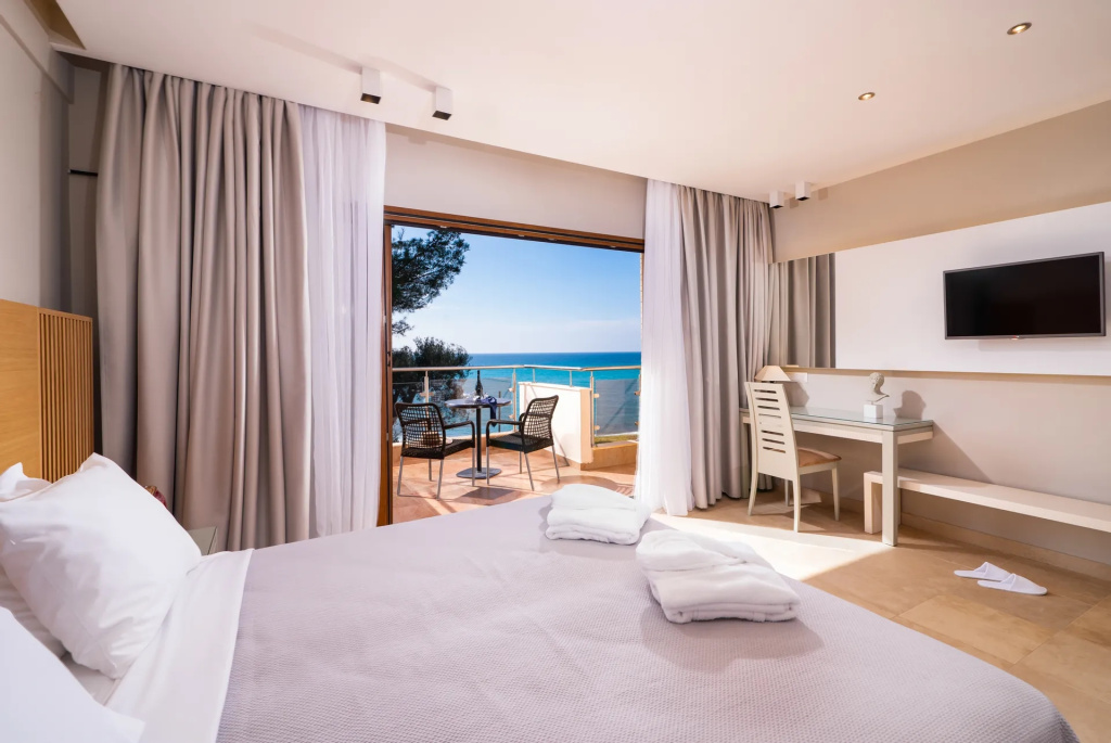 Deluxe Double Junior Suite beachfront (twin beds)