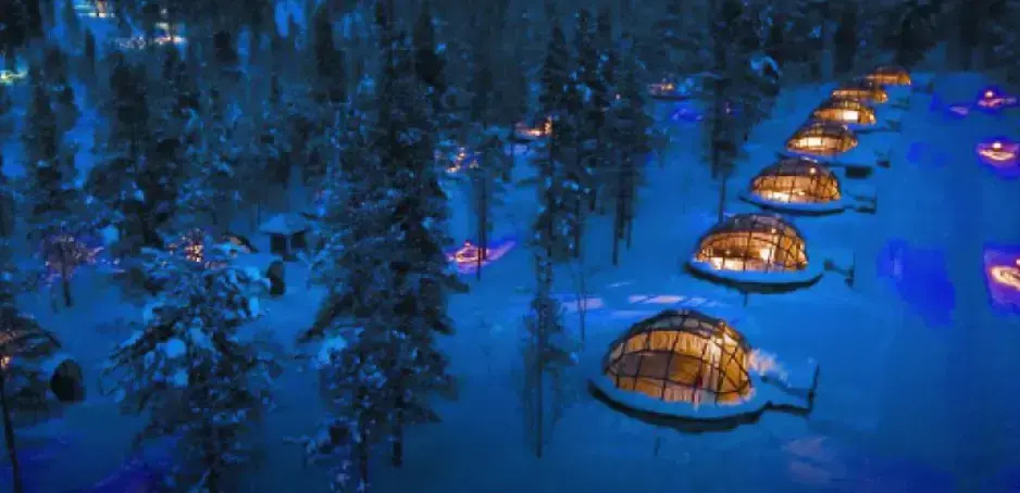 Kakslauttanen Arctic Resort - Chambres