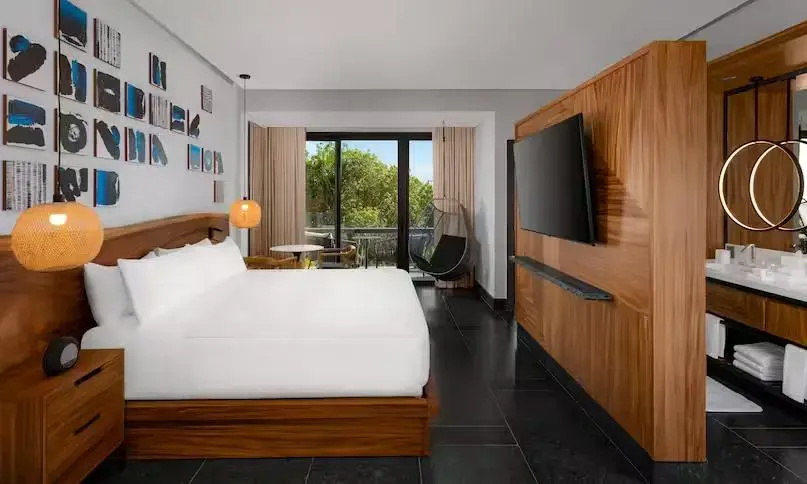 Room with tropical view
