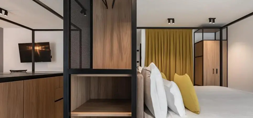 Open Space Kitchen Double Apartment (full double bed)