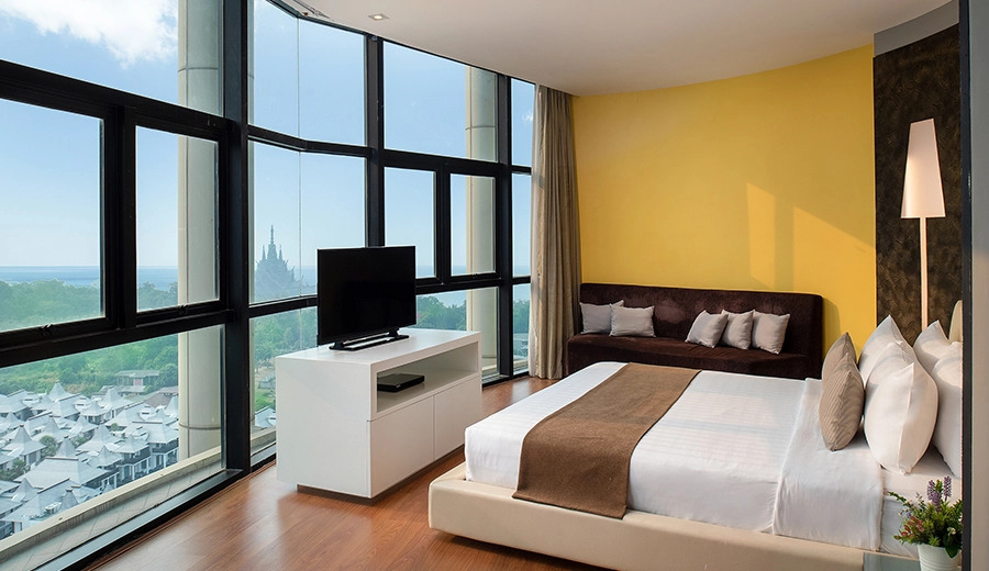 Двухместный люкс Wow c 1 комнатой двуспальная кровать в Отель The Zign Hotel