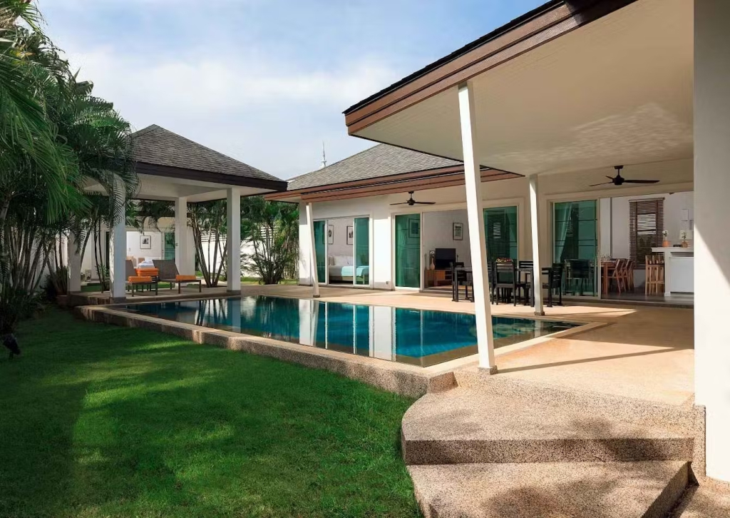 Private Pool Villa Casablue с 4 комнатами в Вилла Casabay Luxury Pool