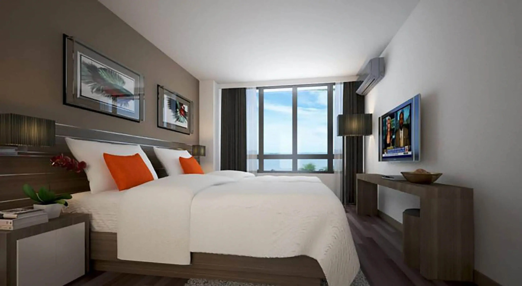 Citadines Grand Central Sri Racha - Chambres
