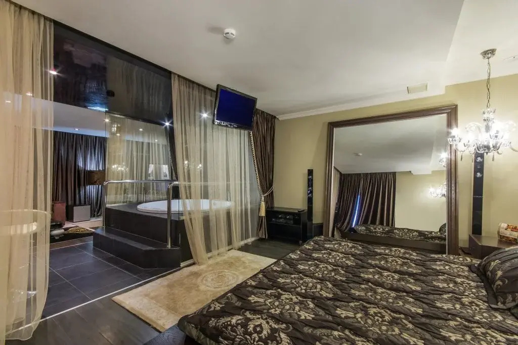 Двухместный люкс двуспальная кровать в Фонда