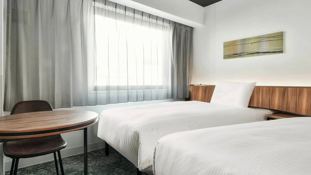 Corner Double room (twin beds)