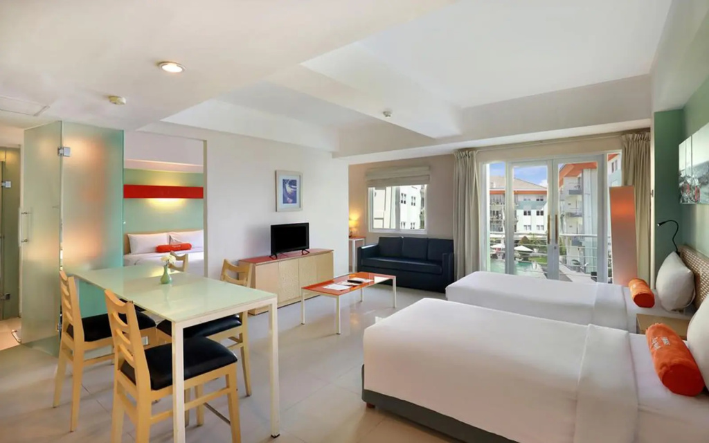 HARRIS Hotel & Residence Riverview Kuta Bali - Chambres