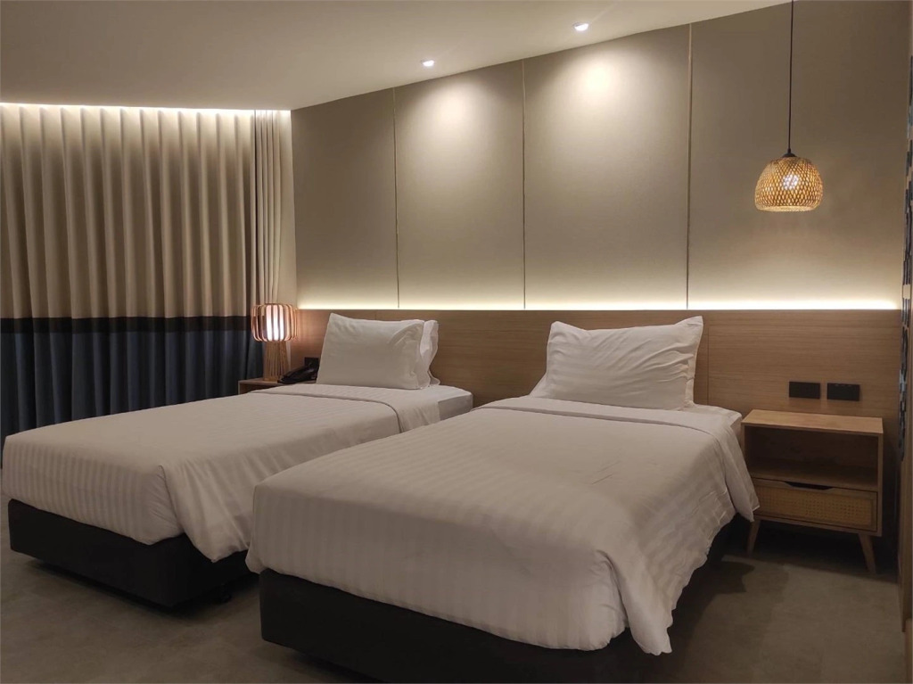 Двухместный номер Deluxe 2 отдельные кровати в Jomtien Thani Hotel