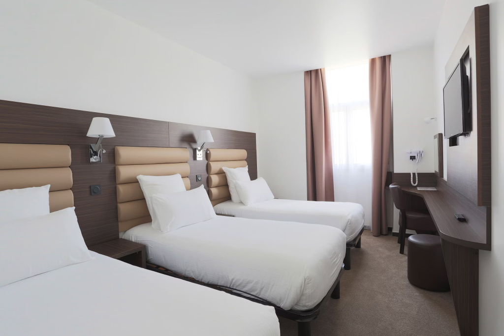 Hôtel & Appartements Monsigny - Chambres