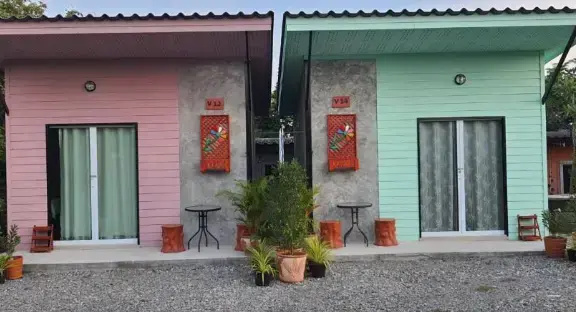 Deluxe Double Bungalow with garden view (full double bed)