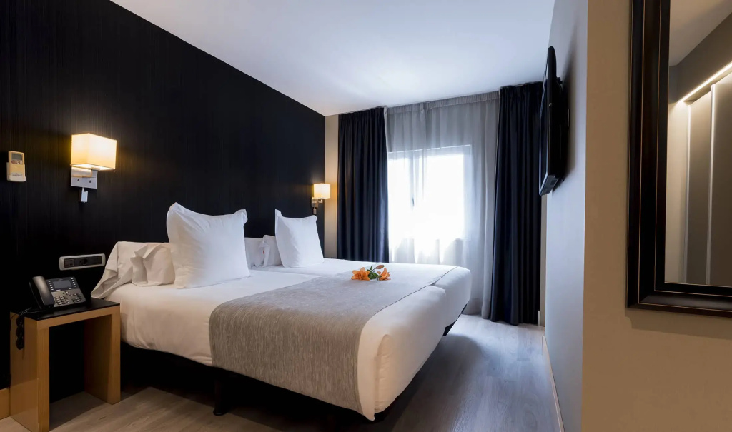 Hotel Plaza Coruña - Chambres