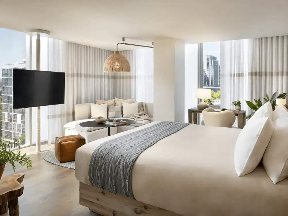 Panoramic Double room (full double bed)