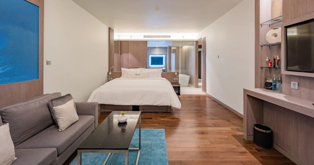 Двухместный номер Pool Access Comfy 2 отдельные кровати в Oceanfront Beach Resort
