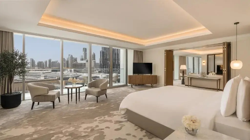 Grand with Partial Burj view Double Suite (full double bed)
