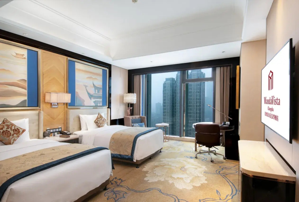 Executive Deluxe Double room with view (twin beds)