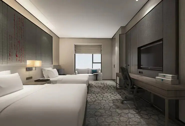 Deluxe High Floor Double room twin beds