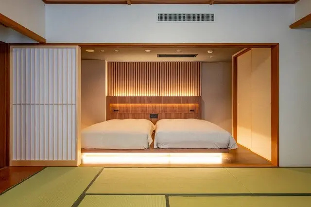 Manten No. 505 Japanese-Western with Onsen Open-Air Bath room River Side