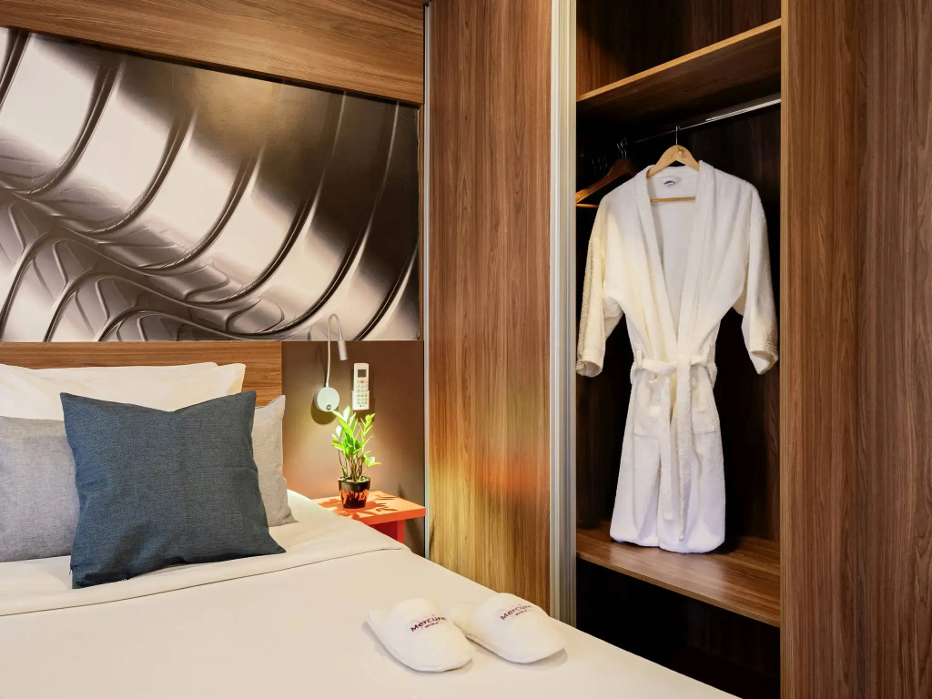 Mercure Sao Paulo Moema Times Square - Chambres