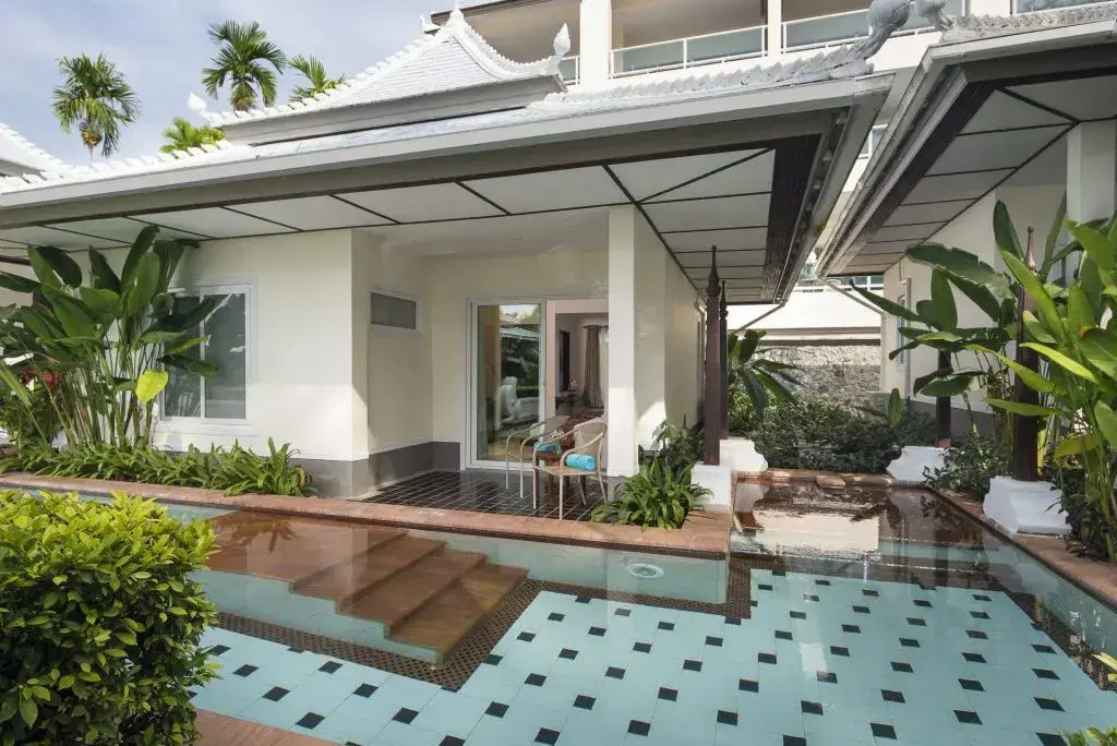 Двухместная вилла Pool Access Jacuzzi двуспальная кровать в Anyavee Tubkaek Beach Resort