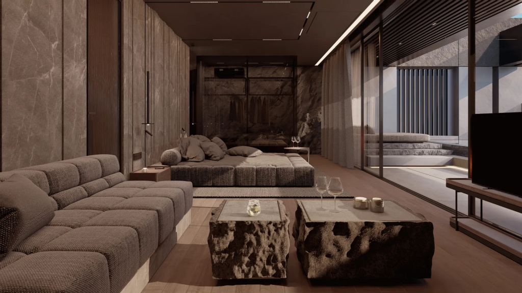 Double The Penthouse - EÉSO by NEMA (full double bed)