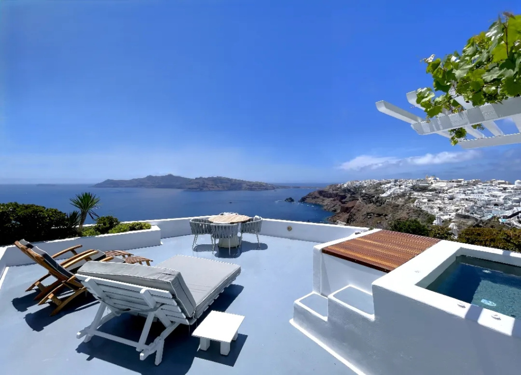 Ikies Santorini - Chambres