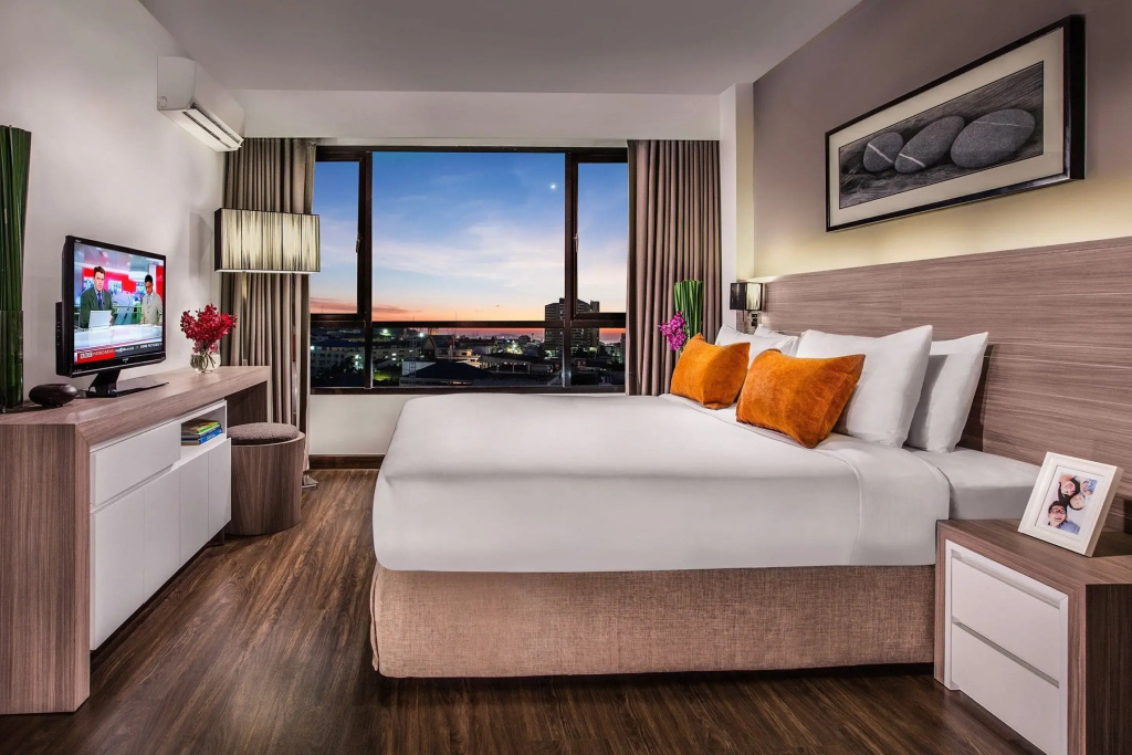 Citadines Grand Central Sri Racha - Chambres