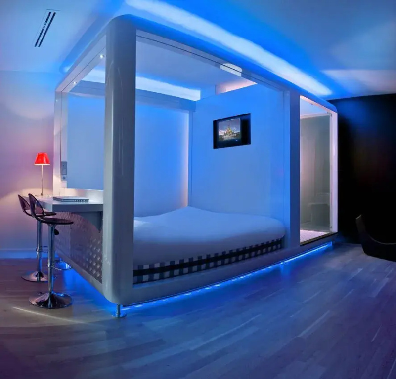 Qbic Hotel Amsterdam WTC - Chambres
