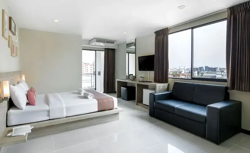 Diamond Residence Ratchada Hotel - Chambres