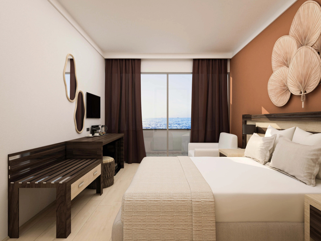 Standard Double room with sea view (full double bed)