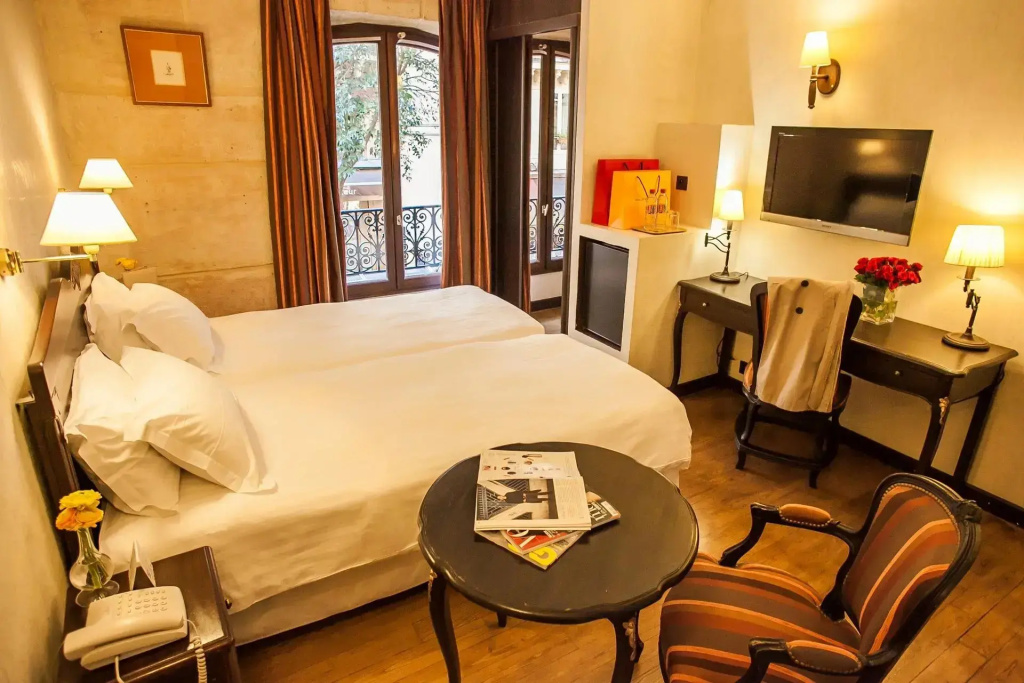 Hotel Europe Saint Severin Paris - Chambres