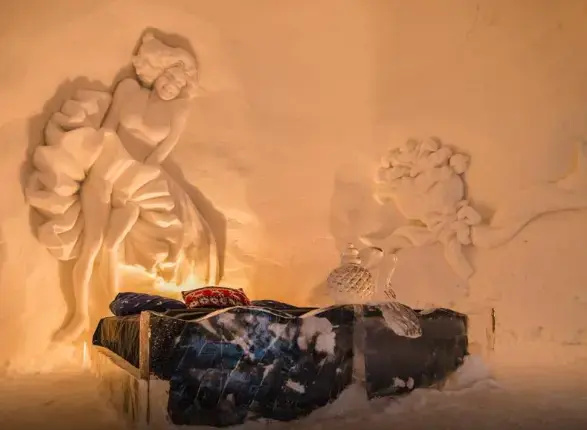 Snowhotel Kirkenes - Chambres