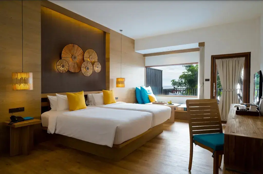 Двухместный номер Hillside Premier 2 отдельные кровати в Курортный отель Ao Prao Resort