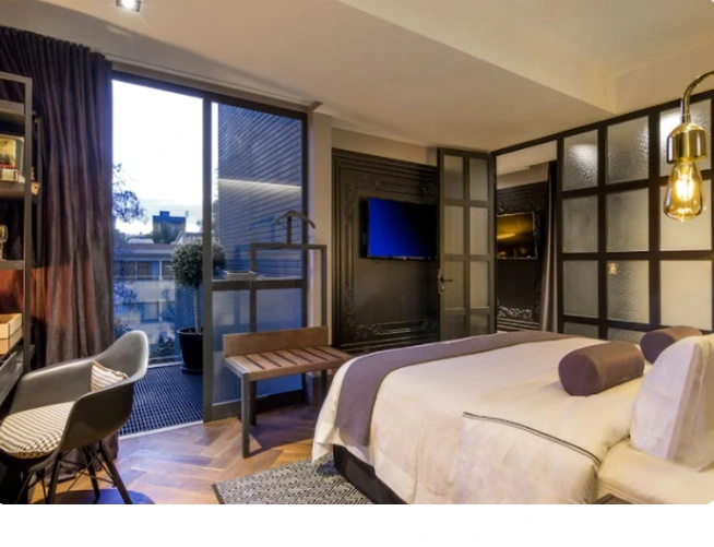 Premier Double Terrace room (full double bed)