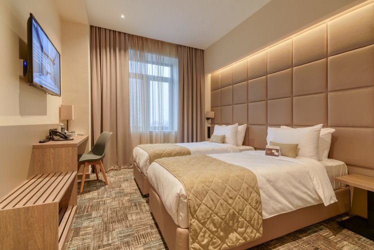 Двухместный номер Standard 2 отдельные кровати в Hayasa Hotel Yerevan