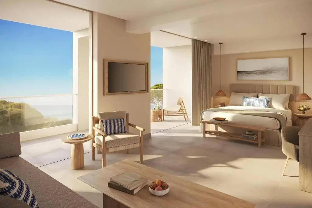 Double Panorama Junior Suite with sea view (full double bed)