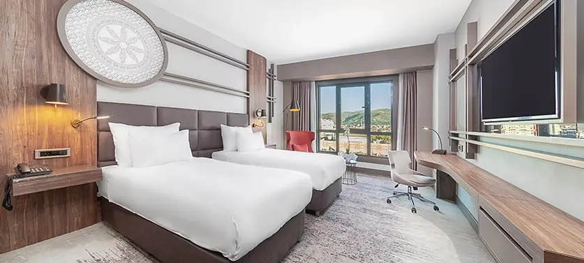 Superior Double room with city view (full double bed)